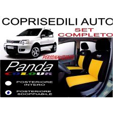 Coprisedili Foderine Anteriori e Posteriori Superjolly Panda 03> Posteriore Sdoppiabile 057Sd